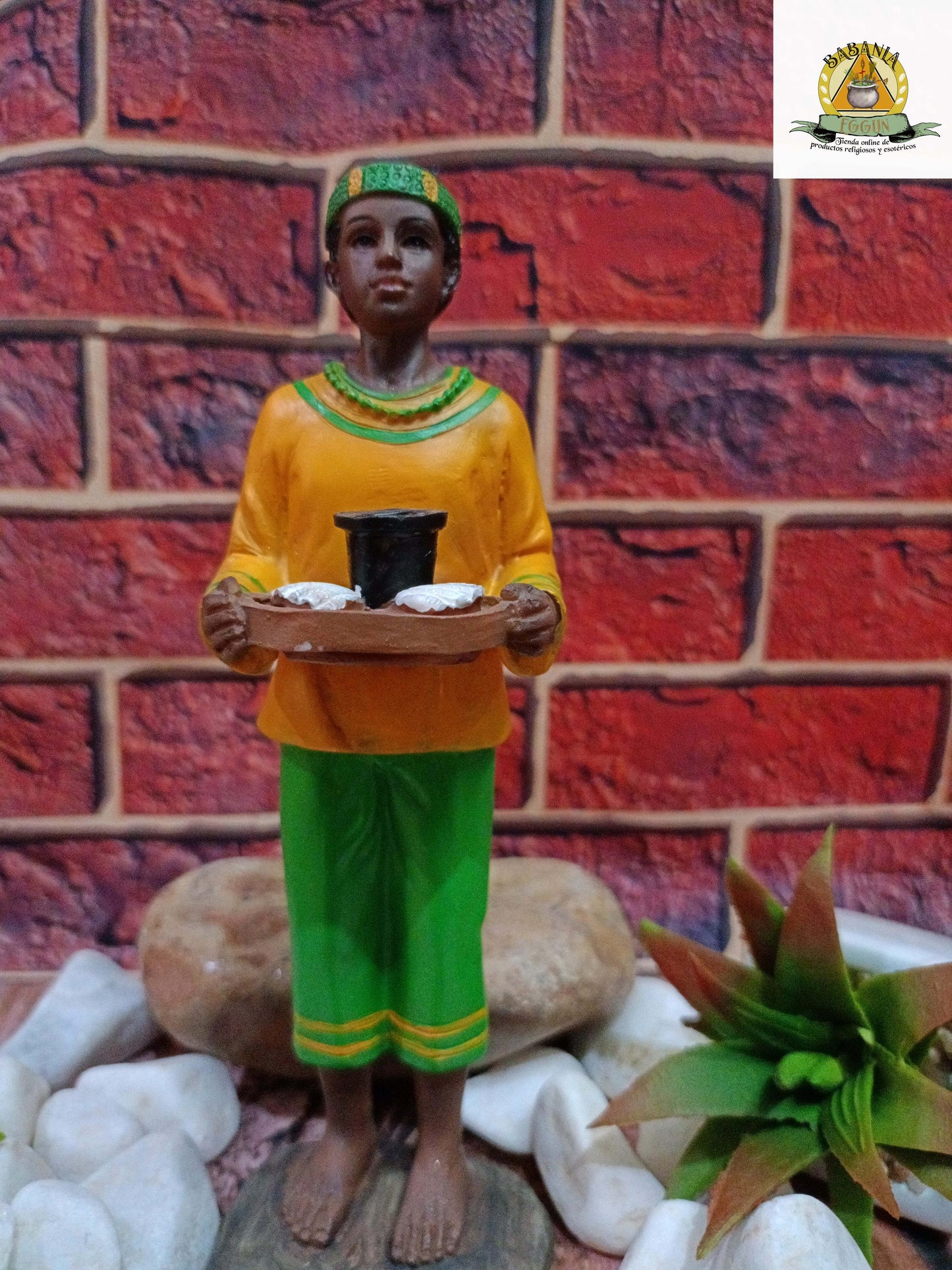 ESTATUA ORULA ( ORUNMILA) 20 CM
