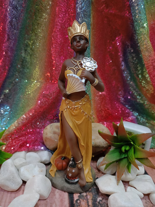 OSHUN 21 CM (CARIDAD DEL COBRE)