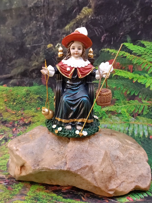 ESTATUA NIÑO ATOCHA 10CM