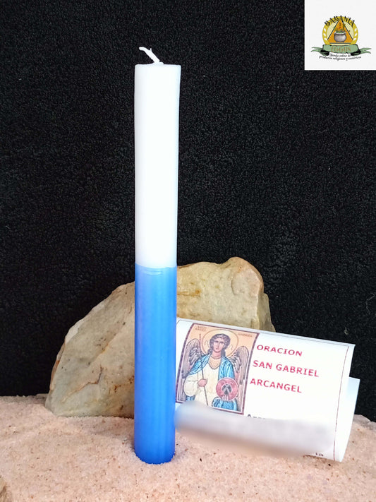 VELA BUJIA + ORACION  SAN GABRIEL ARCANGEL