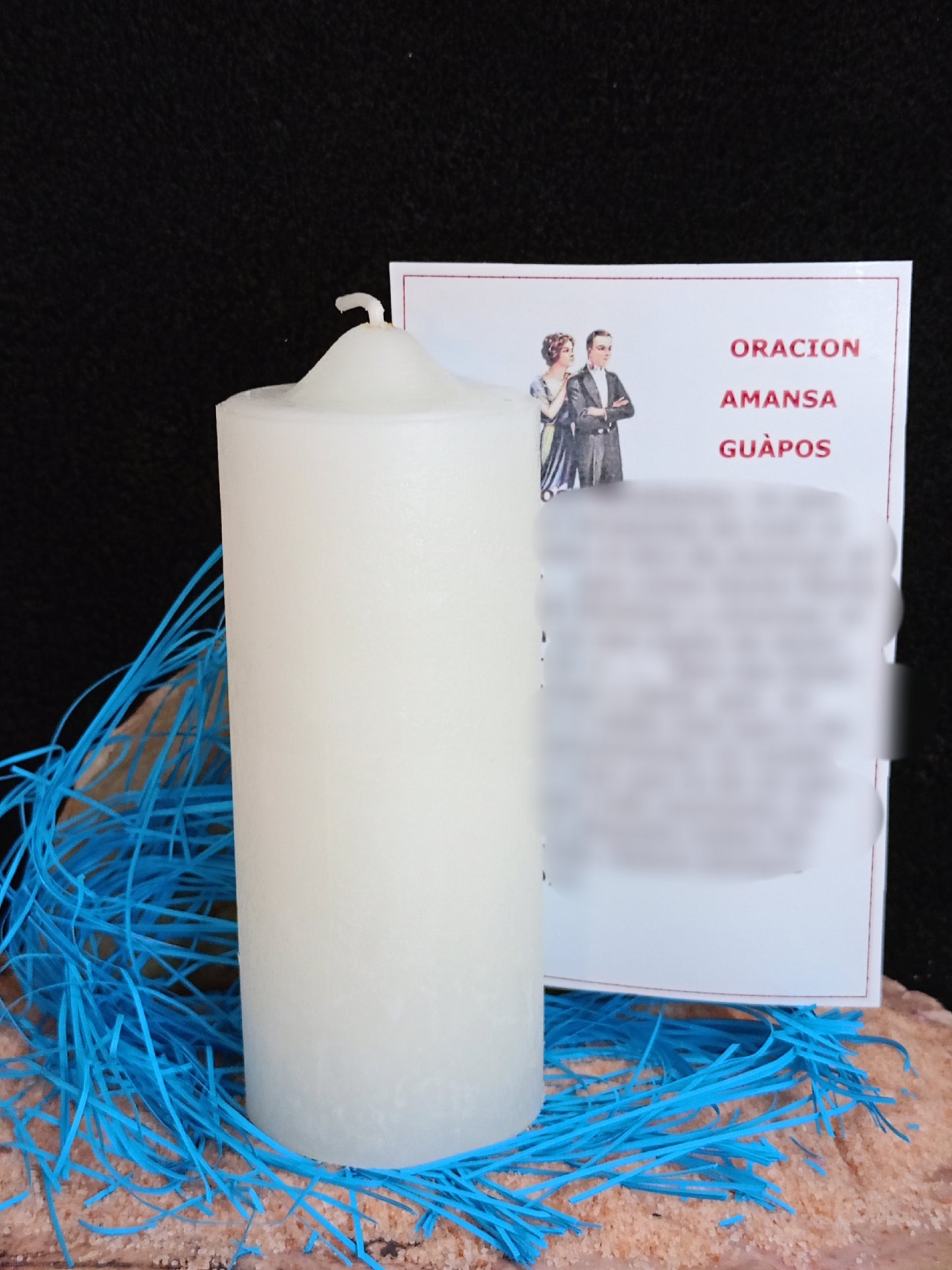 VELON CON ORACION AMANSA GUAPO